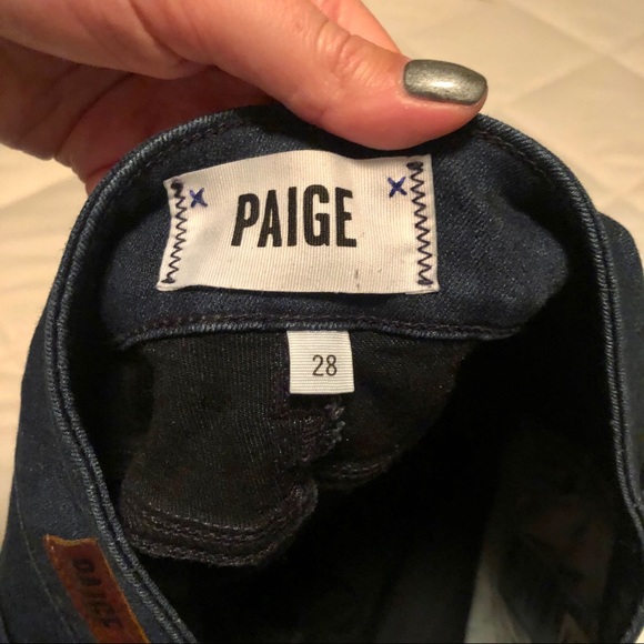 PAIGE Denim Verdugo Crop Jean - Size 28 - Picture 4 of 6